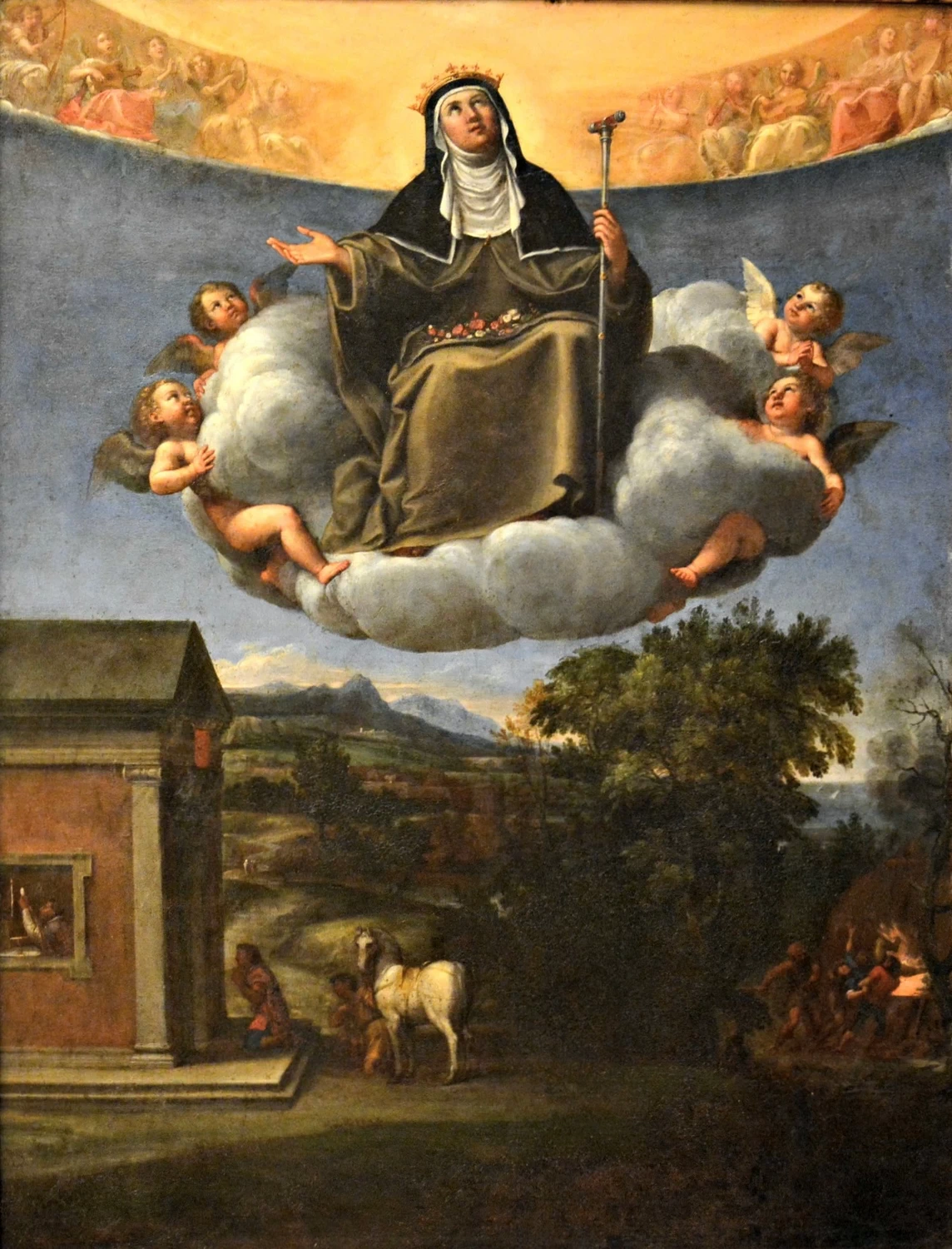 Santa Elisabetta in gloria - Museo di Capodimonte, Napoli